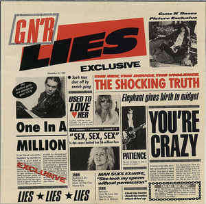 Guns N' Roses - G N' R Lies (CD, Album, RE)