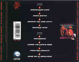 Guns N' Roses - G N' R Lies (CD, Album, RE)