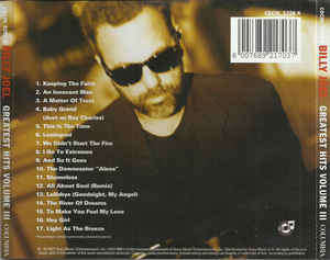 Billy Joel - Greatest Hits Volume III (CD, Comp)