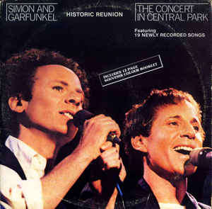 Simon & Garfunkel - The Concert In Central Park (2xLP, Album, Gat)