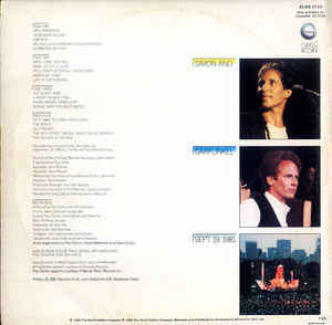Simon & Garfunkel - The Concert In Central Park (2xLP, Album, Gat)