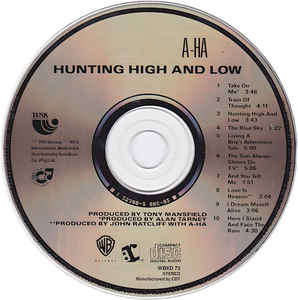 a-ha - Hunting High And Low (CD, Album)
