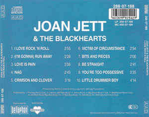 Joan Jett & The Blackhearts - I Love Rock 'N Roll (CD, Album, RE, RM)
