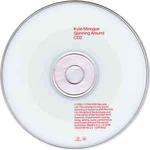 Kylie Minogue - Spinning Around (CD, Single, CD2)