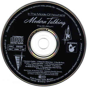 Modern Talking - In The Middle Of Nowhere - The 4th Album (CD, Album)