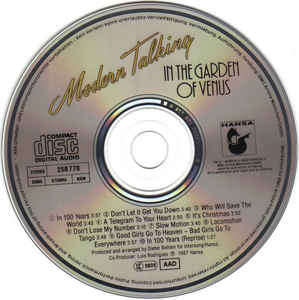Modern Talking - In The Garden Of Venus - The 6th Album (CD, Album)