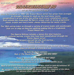 DJ Spiro - Trance House 10 (2xCD, Comp, Mixed, S/Edition)