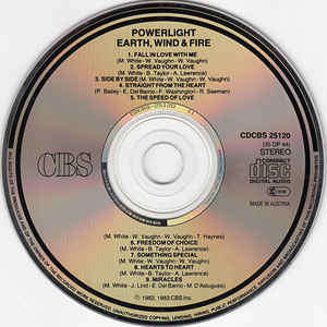 Earth, Wind & Fire - Powerlight (CD, Album, RE)