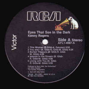 Kenny Rogers - Eyes That See In The Dark (LP, Album)