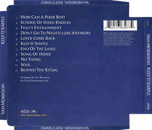 Van Morrison - Keep It Simple (CD, Album)