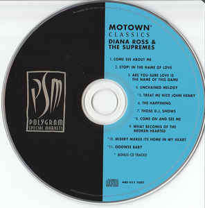 Diana Ross & The Supremes* - Motown Classics (CD, Comp)