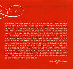 Al Jarreau - Love Songs (CD, Comp, RM)