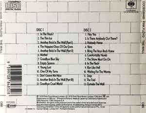Pink Floyd - The Wall (2xCD, Album, RE)
