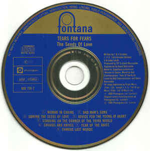 Tears For Fears - The Seeds Of Love (CD, Album, Mir)