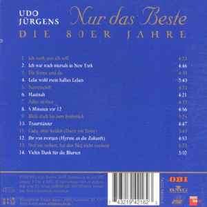 Udo Jürgens - Nur Das Beste (Die 80er Jahre 1981 - 1989) (CD, Comp)