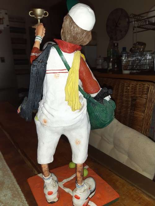 Guillermo Forchino -The Tennis player - designed in France  -  No 01154