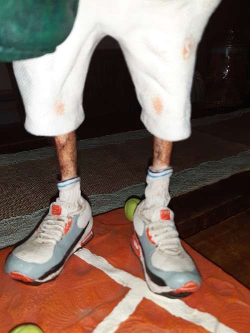 Guillermo Forchino -The Tennis player - designed in France  -  No 01154