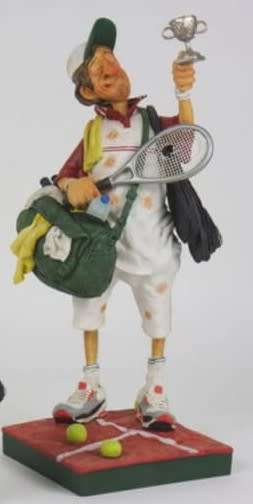 Guillermo Forchino -The Tennis player - designed in France  -  No 01154