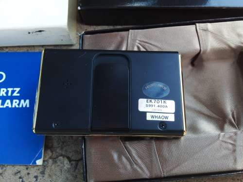 VINTAGE SEIKO QUARTS WORLD TIME ALARM CLOCK - 100% WORKING