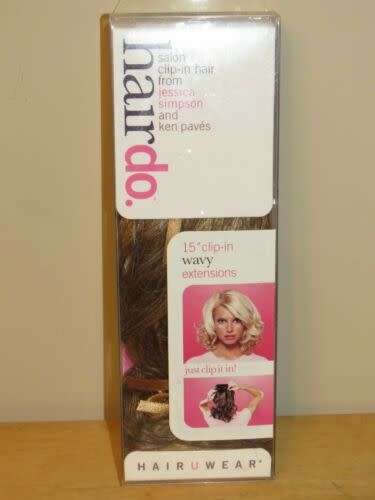 HAIRUWEAR - Hairdo 15` Clip in extensions wavy - PO# 568Js - Glazed Strawberry - Jessica simpson