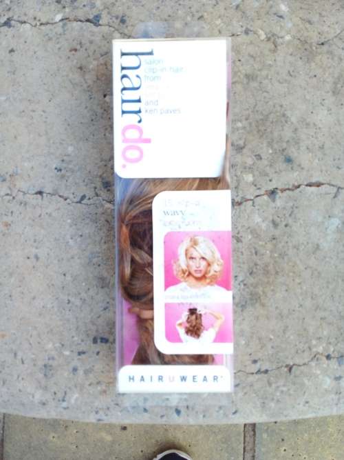 HAIRUWEAR - Hairdo 15` Clip in extensions wavy - PO# 568Js - Glazed Strawberry - Jessica simpson