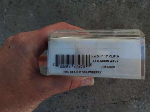 HAIRUWEAR - Hairdo 15` Clip in extensions wavy - PO# 568Js - Glazed Strawberry - Jessica simpson