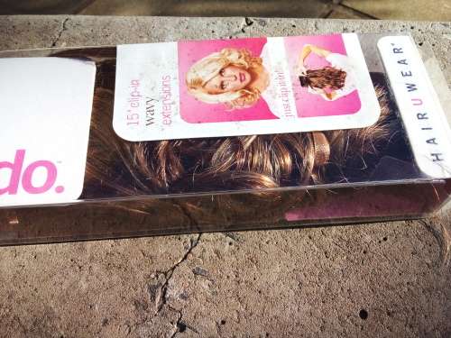 HAIRUWEAR - Hairdo 15` Clip in extensions wavy - PO# 568Js - Glazed Strawberry - Jessica simpson
