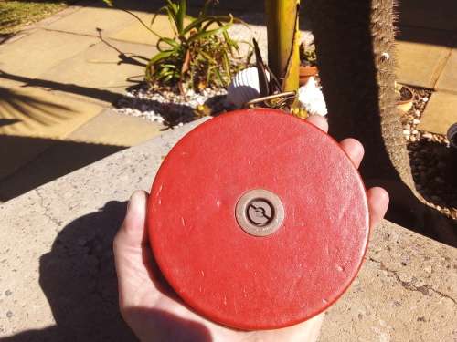 Vintage Massi Tools - 30m Leather Case Measuring Tape - Made in Germany