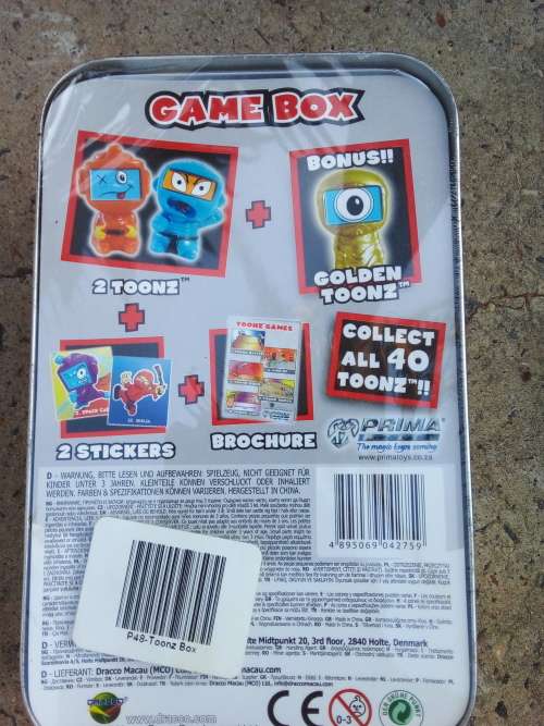 P48 -Toonz Game Box - BRAND NEW SEALED - 4895069042759 - YEAR RELEASED 2010