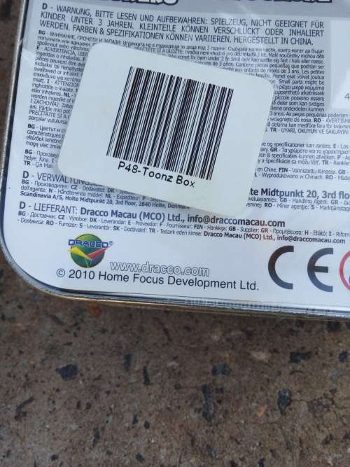 P48 -Toonz Game Box - BRAND NEW SEALED - 4895069042759 - YEAR RELEASED 2010