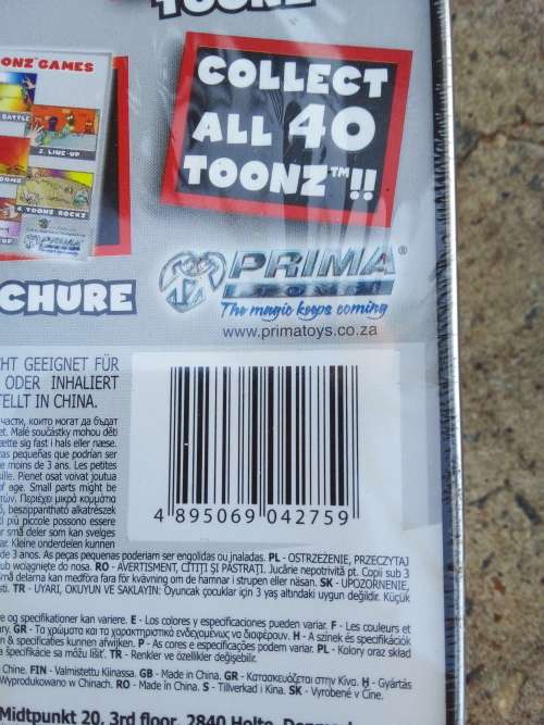 P48 -Toonz Game Box - BRAND NEW SEALED - 4895069042759 - YEAR RELEASED 2010