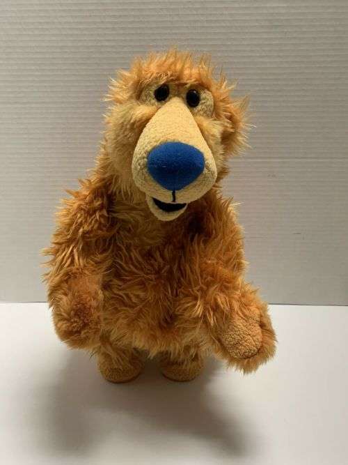 Vintage 1999 Matel Bear And The Big Blue House Talking Plush - Working Animation Disney