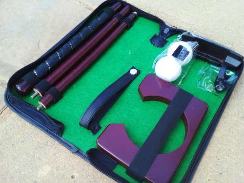 Standard bank - Putting golf club with 2 balls gift pack - Small and Compact