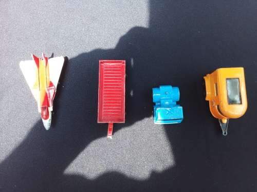 4 X Vintage Match Box - 1970`s to 1980`s - Die CAST- Made in ENGLAND - Lesney Products