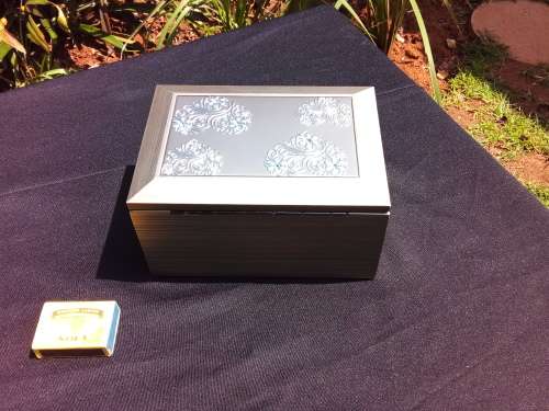 AMAZING BRAND NEW JEWELRY BOX - WITH FREE CHAIN AND BRACELET