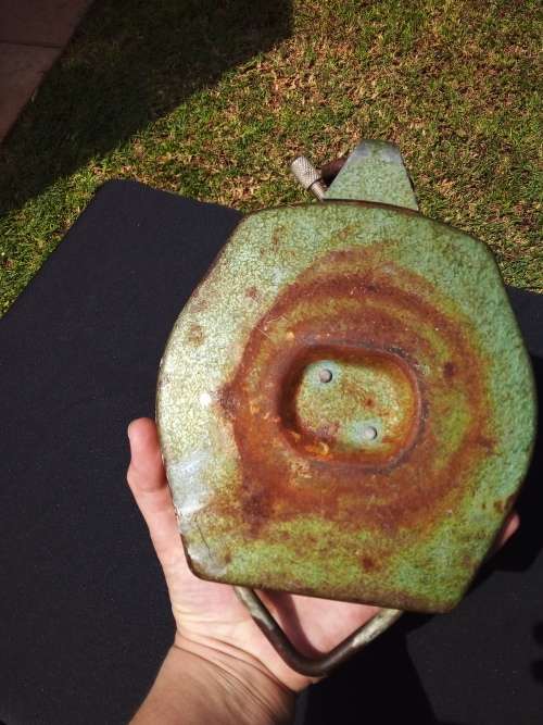 VINTAGE SALTER SCALE - MADE IN ENGLAND - 100% WORKING - HEAVY - 26 CM X 16.5 CM