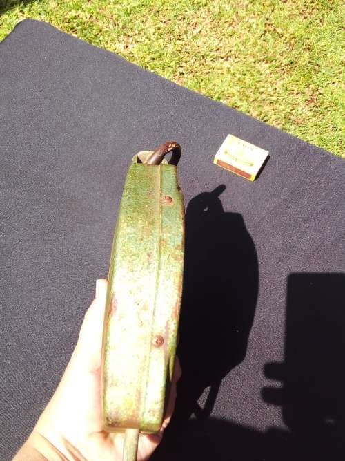 VINTAGE SALTER SCALE - MADE IN ENGLAND - 100% WORKING - HEAVY - 26 CM X 16.5 CM