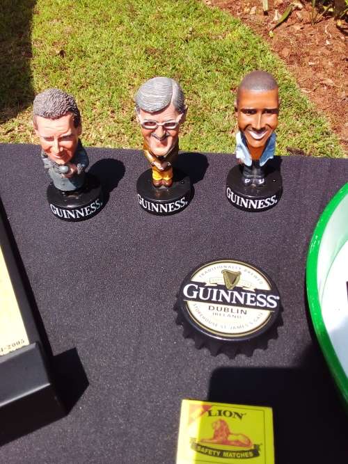 6 X BAR ACCESSORIES - 3 X BATTERY OPERTED FIGURINE`S - 1 X TRAY - 2 X BOTTLE OPENER`S