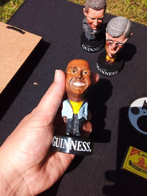 6 X BAR ACCESSORIES - 3 X BATTERY OPERTED FIGURINE`S - 1 X TRAY - 2 X BOTTLE OPENER`S