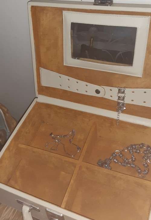 Vintage jewelery Vanity case