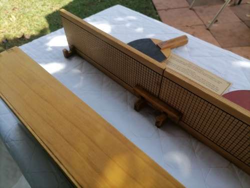 Wooden Games Workshop, Games Academy Table Tennis Action Game - 100% COMPLETE