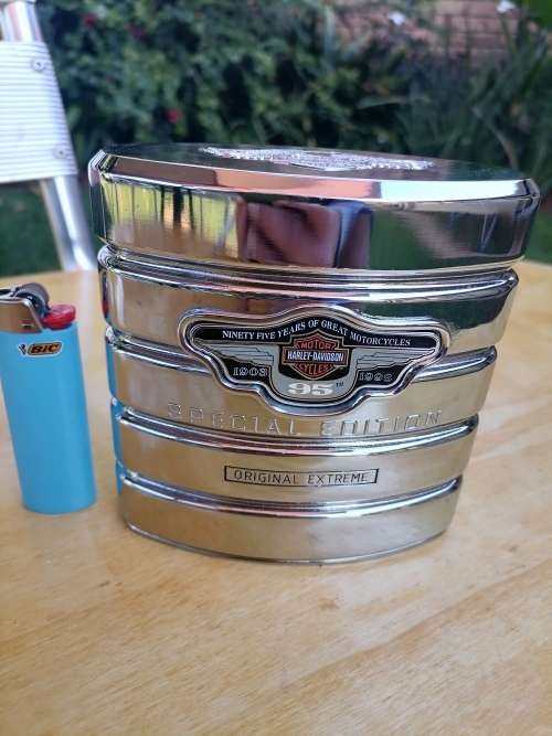 LEGENDARY HARLEY-DAVIDSON - SPECIAL EDITION - TRINKET BOX - MADE FROM PEWTER