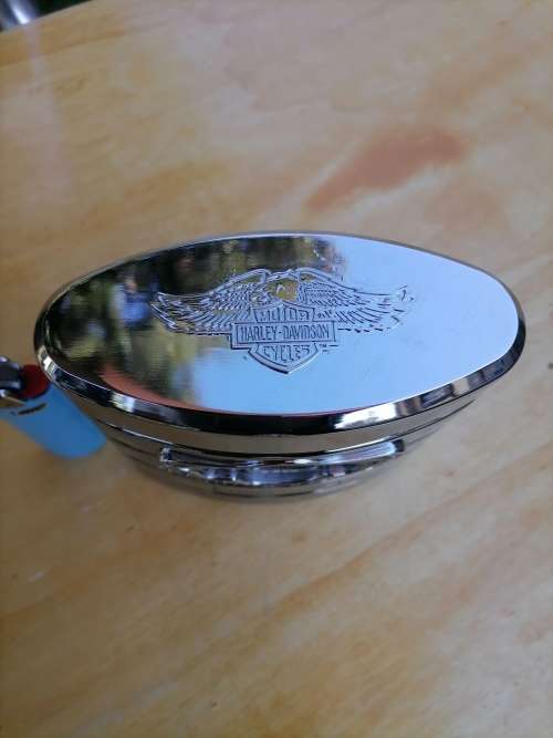 LEGENDARY HARLEY-DAVIDSON - SPECIAL EDITION - TRINKET BOX - MADE FROM PEWTER