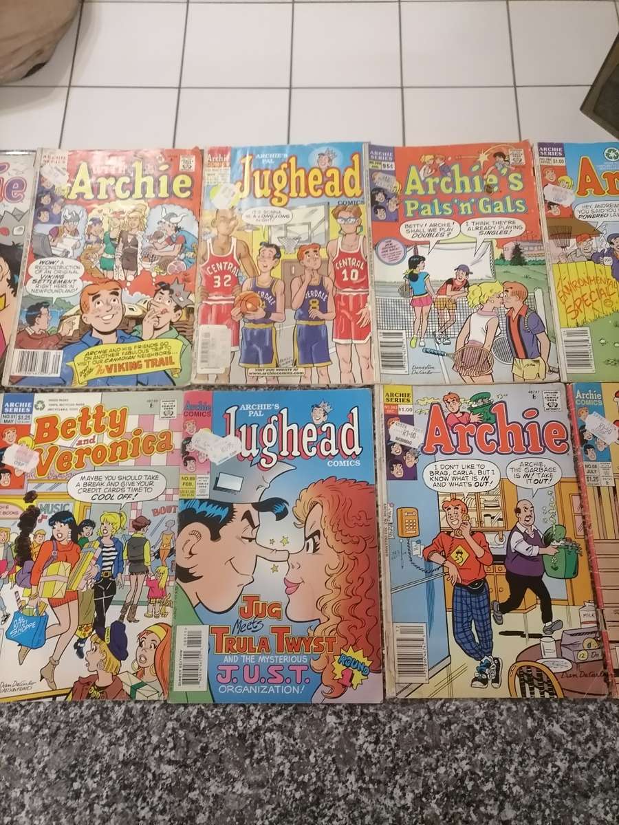 56 X ARCHIE COMIC BOOKS 1980`S -1990`S - AMAZING BUNDLE