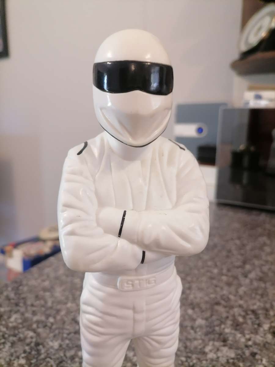 Top Gear Figure - Top Gear logo & BBC 2005 universal brands - 22 CM Heigh