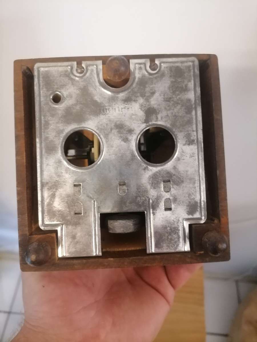 Vintage Wittner Maelzel Metronome Wind Up Germany Wooden Pyramid