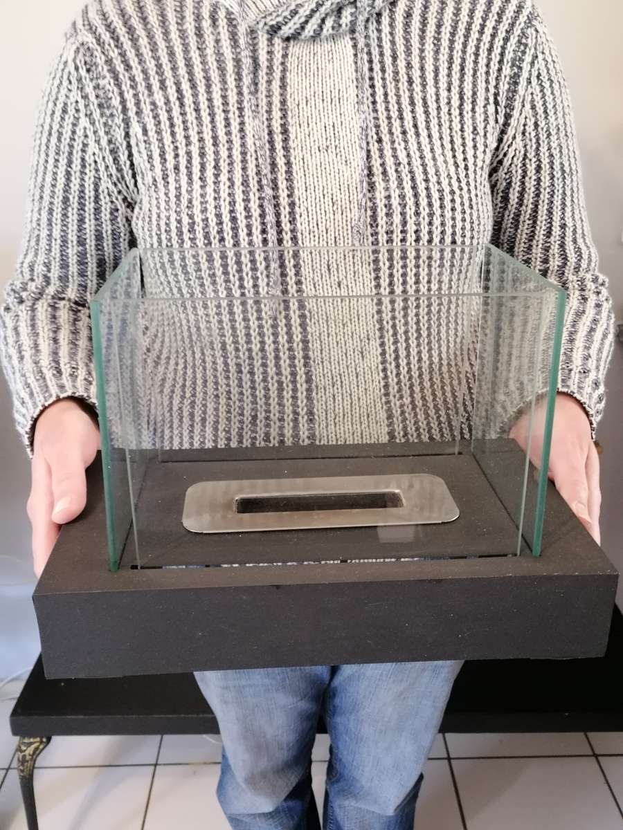 Bio-Ethanol Fireplace - Portable Indoor Outdoor Mini Tabletop Bio-Ethanol Fireplace - 100% WORKING