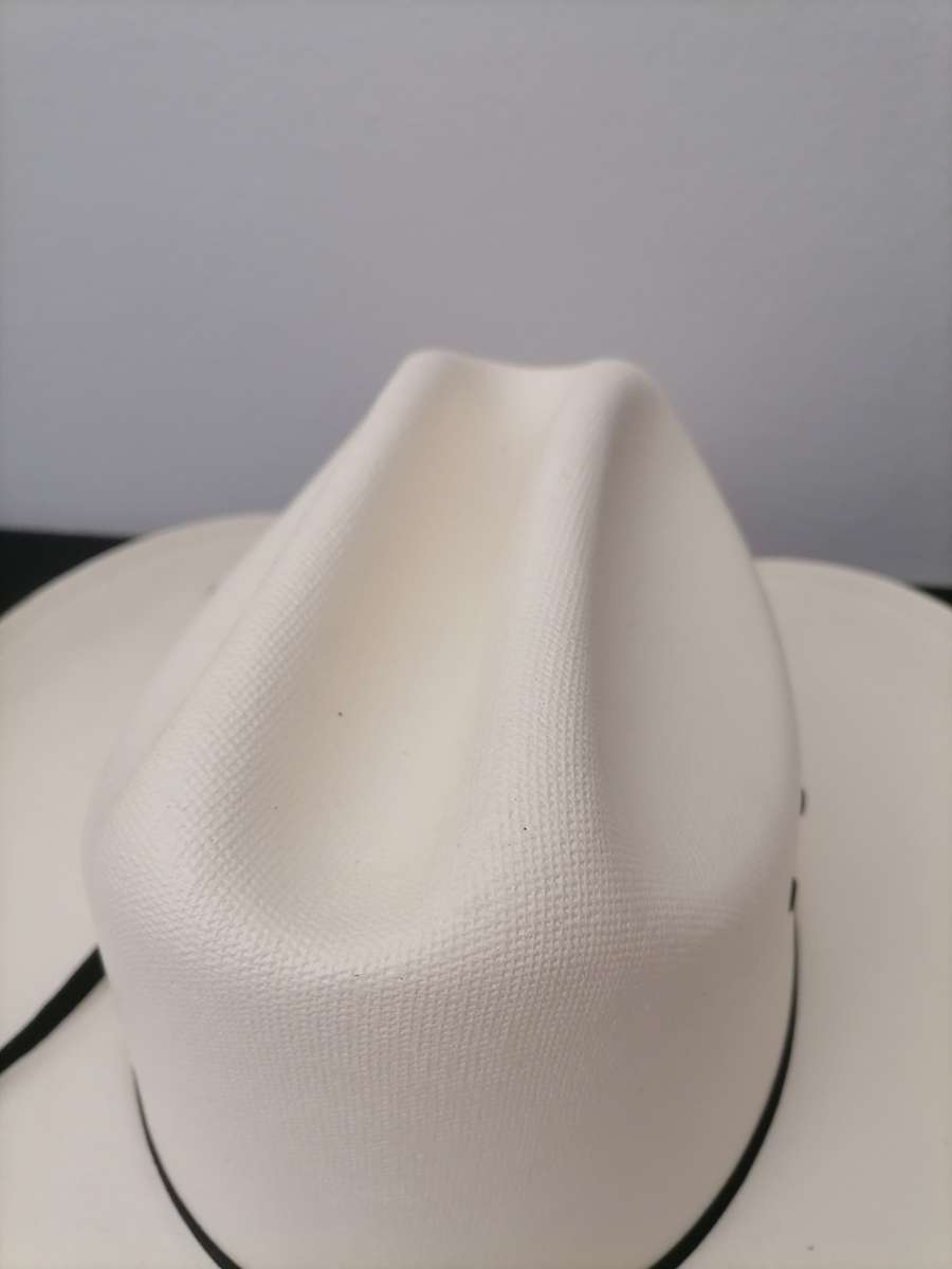 **R1700** Natural Straw Western Cattleman Hat - LIKE NEW