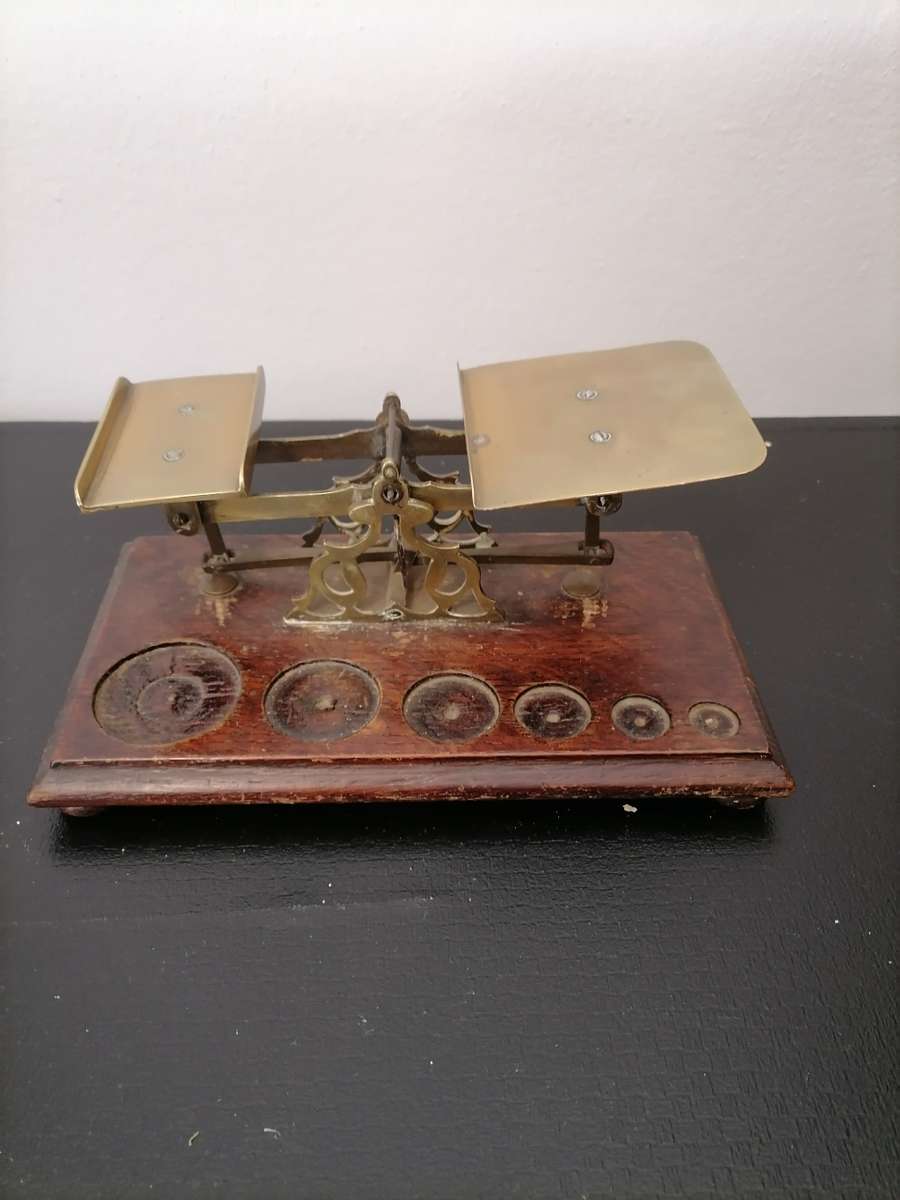 Vintage Post office scale stunning AMAZING