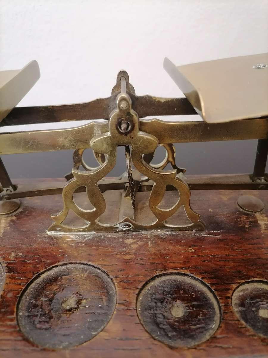 Vintage Post office scale stunning AMAZING